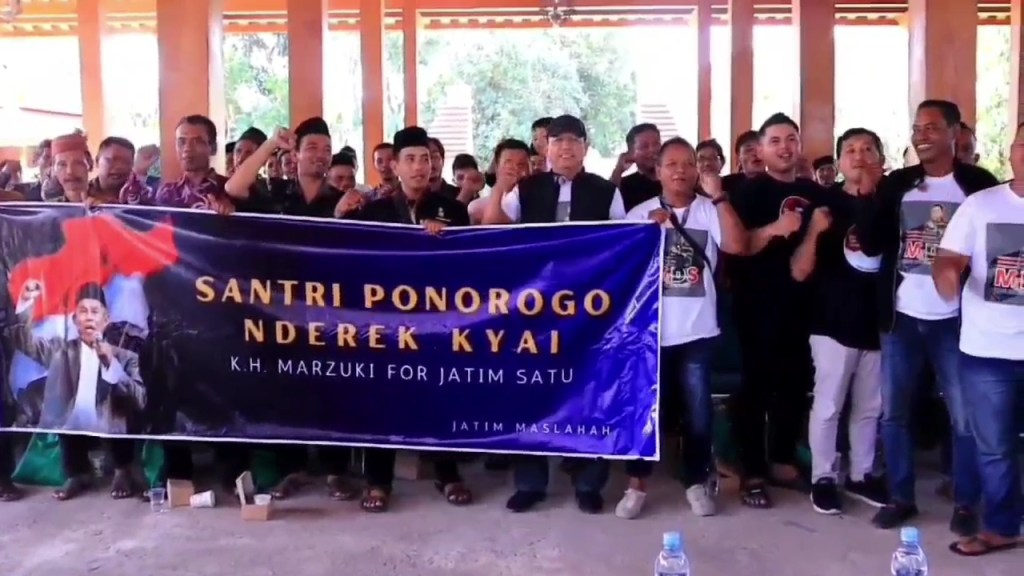 Gelombang Dukungan Terus Mengalir, Santri Ponorogo Kawal Kiai Marzuki Maju di Pilgub&nbsp;Jatim