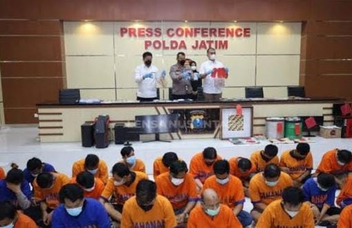 Polda Jatim Ringkus 500 Pelaku Judi&nbsp;Online