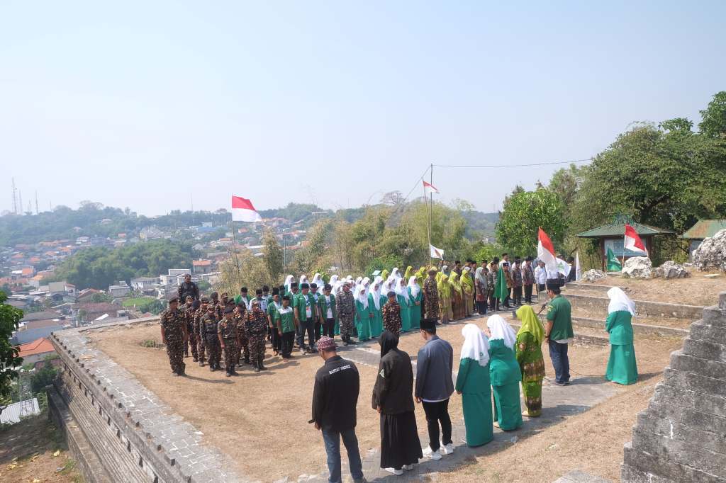 GP Ansor Kebomas Peringati HUT RI Ke-79 di Dataran Tertinggi Gresik