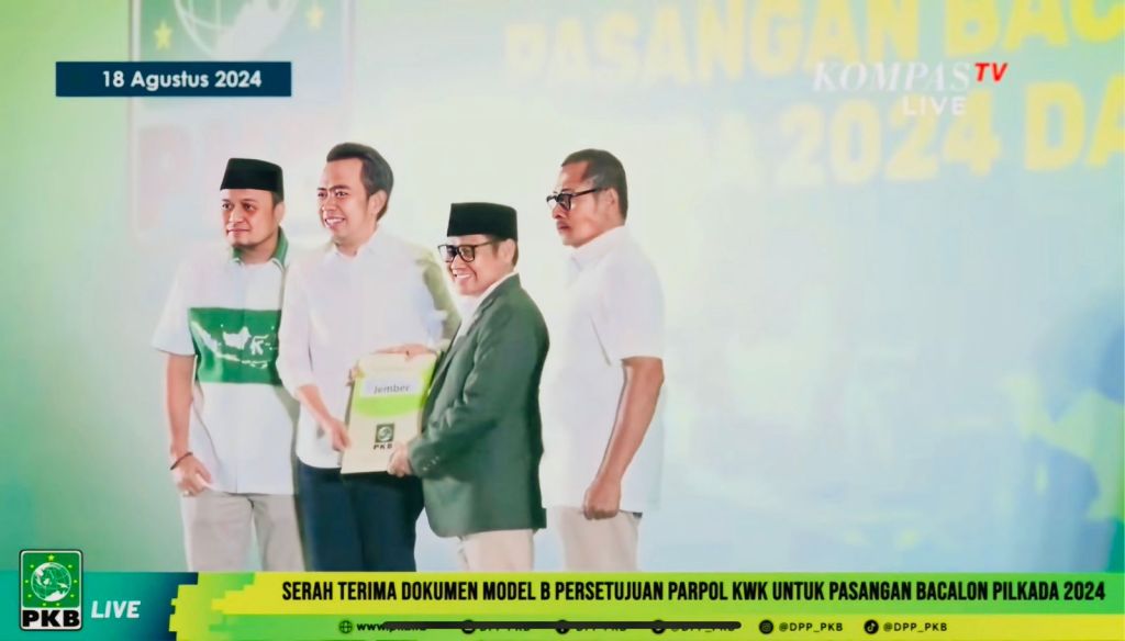 Gus Fawait Dapat Rekomendasi PKB di Pilkada Jember