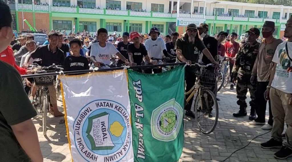 Semarakkan Gowes Sebagai Tanda Spirit Perjuangan Masyayikh di Haul ke-76 KH Musthofa Abdul&nbsp;Karim
