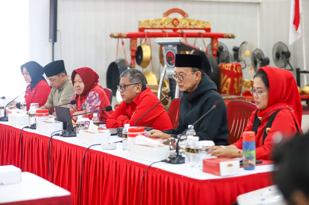 Tim Pemenangan Risma-Gus Hans Dibentuk, Hasto: Ada Cawe-cawe Penguasa di Pilkada&nbsp;Jatim