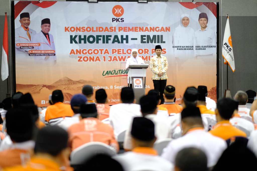 Komitmen PKS di Pilgub Jatim 2024 Dimaksimalkan, Khofifah: Luar&nbsp;Biasa