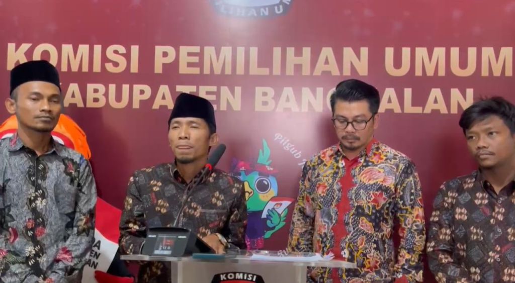 KPU Resmi Tetapkan Dua Pasangan Calon Bupati dan Wakil Bupati Bangkalan untuk Pilkada 2024