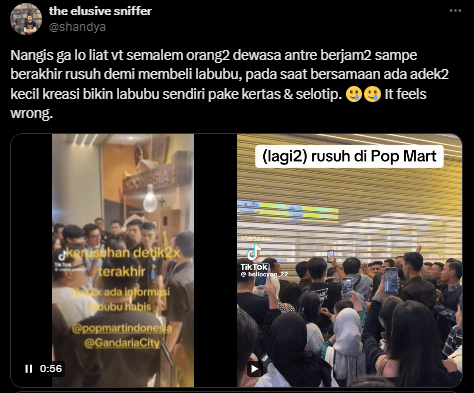 Fomo Boneka Labubu! Harga Jutaan Hingga Terjadi Kerusuhan Saat&nbsp;Antre